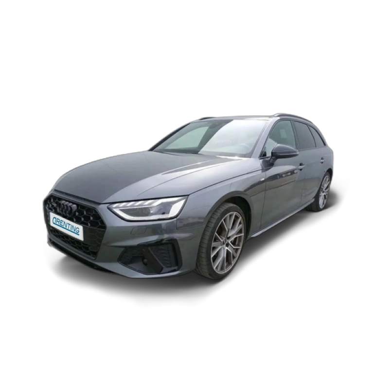 Renting Audi A4 AVANT BLACK LINE 45 TFSI Gris