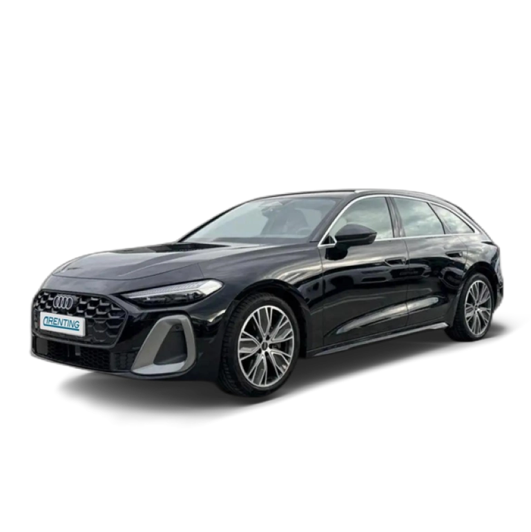 Renting Audi A5 Avant TDI S line 204 S tronic Negro