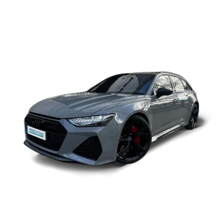 Renting Audi RS6 Avant TFSI quattro Tiptronic Gris