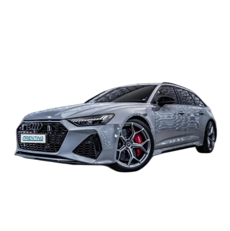 Renting Audi RS6 Avant TFSI quattro Tiptronic Gris 3