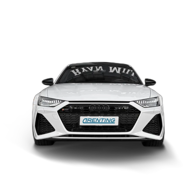 Renting Audi RS6 Avant TFSI quattro Tiptronic Blanco