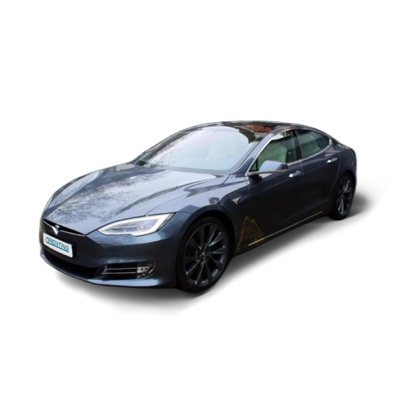 Renting Tesla Model S Berlina Automático de 5 Puertas Gris