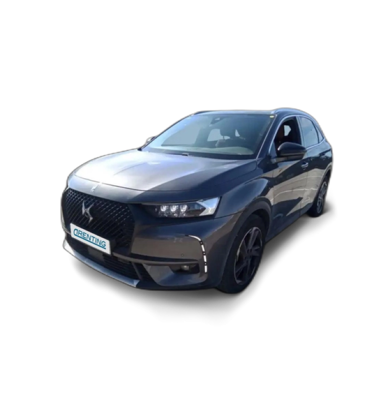 Renting DS Automobiles DS 7 Crossback BlueHDi 132kW (180CV) Auto. GRAND CHIC Gris