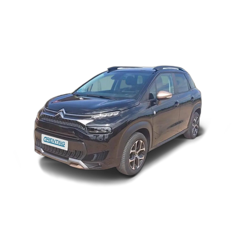 Renting Citroen C3 Aircross BlueHDi S&amp;S C-Series 110 Negro 1