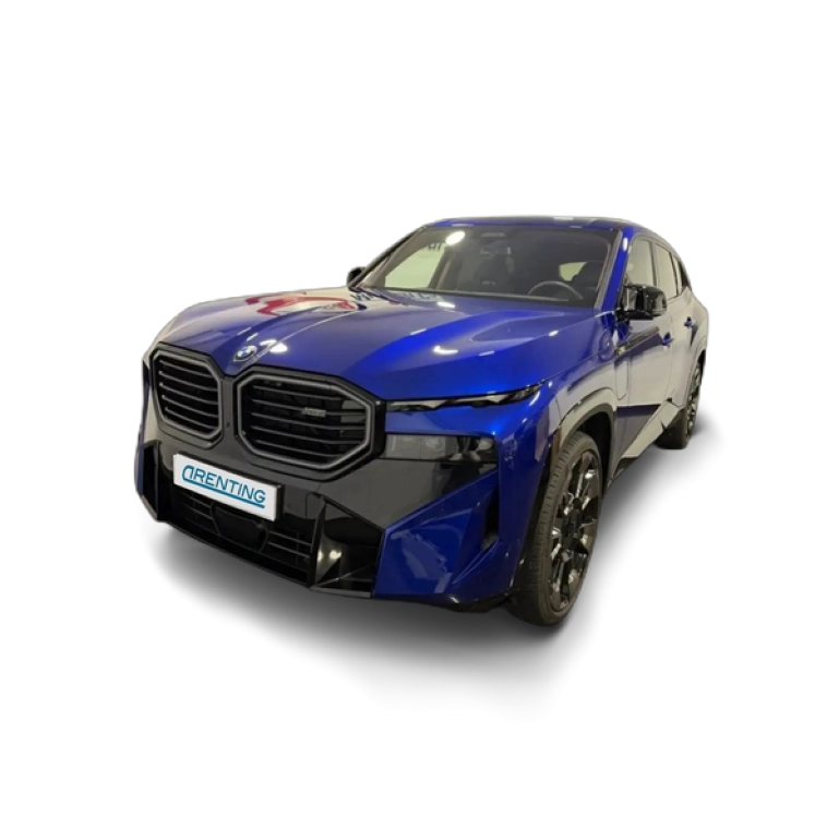 Renting BMW XM Azul