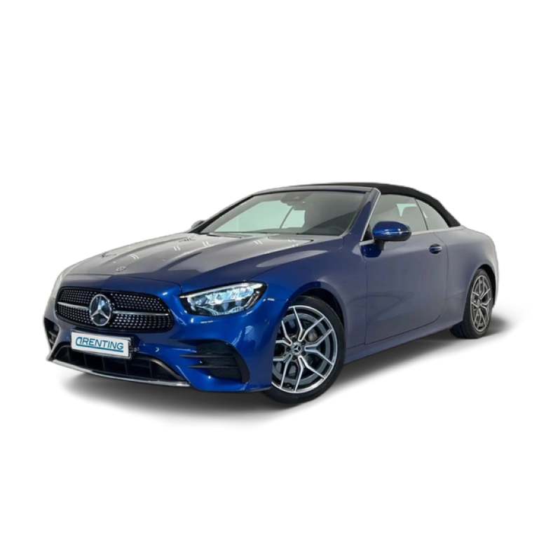 Renting Mercedes-Benz E 350 Cabrio 9G-Tronic Azul