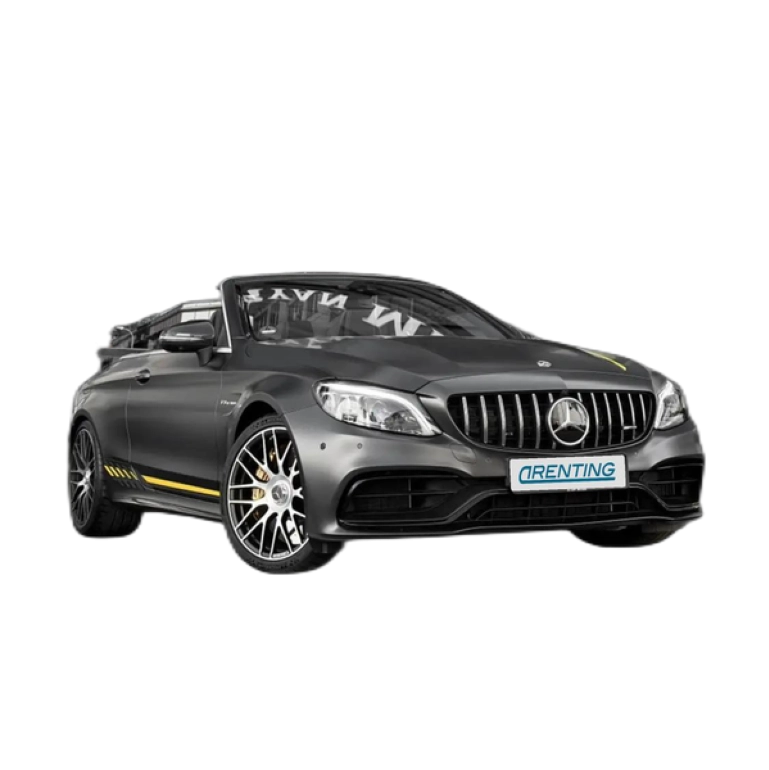 Renting Mercedes-Benz C 63 AMG Cabrio S Speedshift MCT 9G Gris
