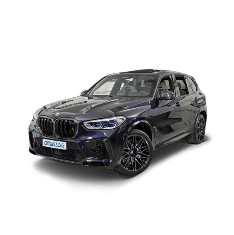 Renting BMW X5 M Competition Negro