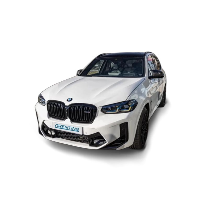 Renting BMW X3 M Competition Blanco
