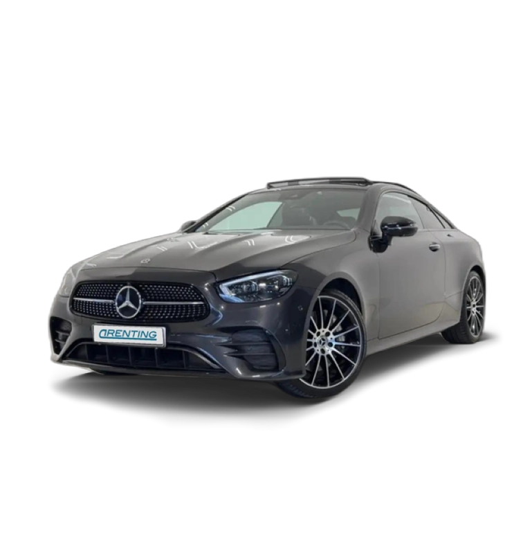Renting Mercedes-Benz E 400 Coupé 400d 4Matic 9G-Tronic Gris