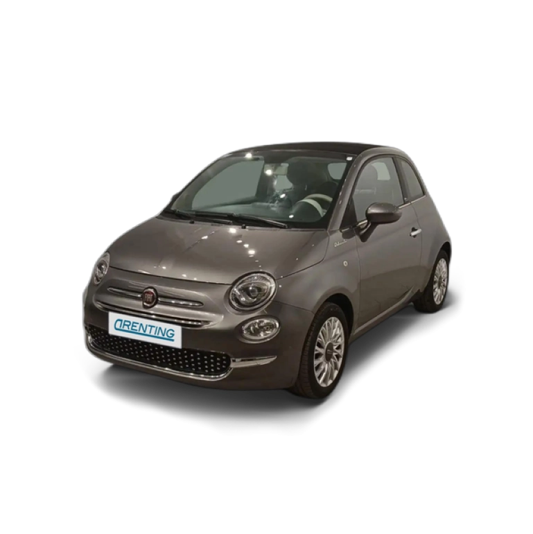 Renting Fiat 500 Dolcevita 1.0 Hybrid 51KW (70 CV) Gris