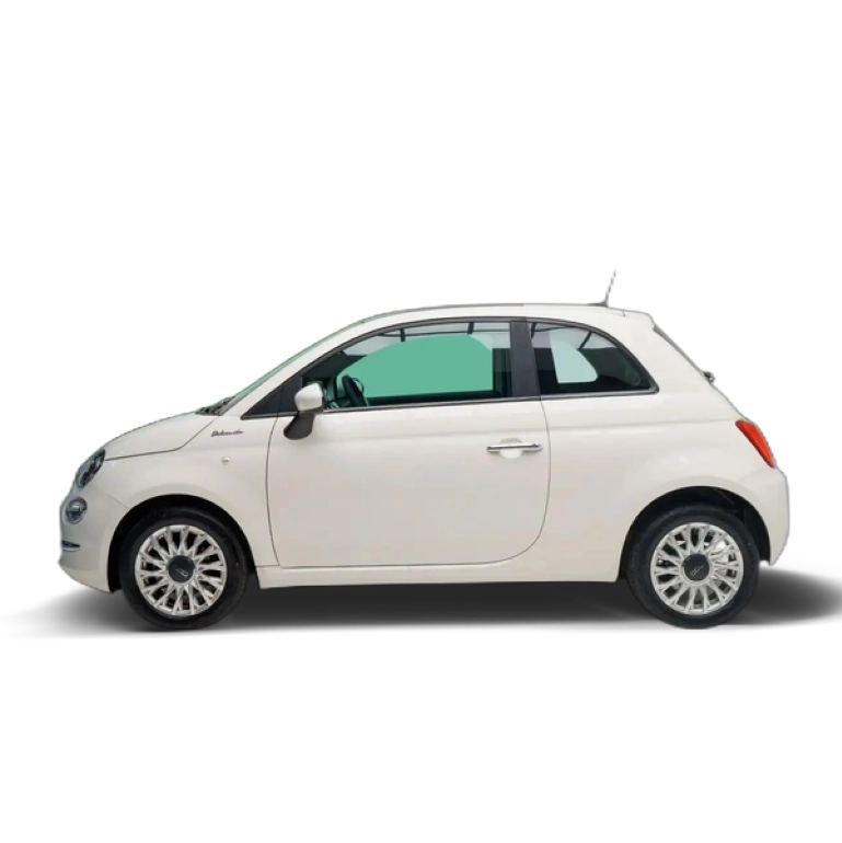 Renting Fiat 500 DOLCEVITA 1.0 HYBRID 70 CV 3P Blanco 2
