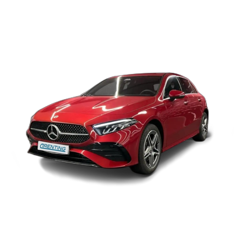 Renting Mercedes-Benz A 250 e Rojo 1