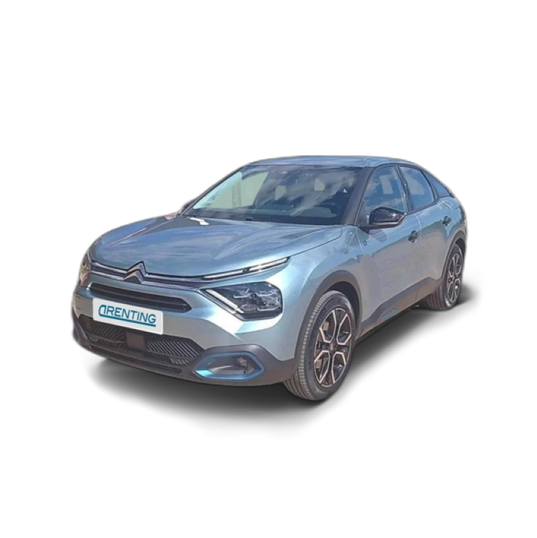 Renting Citroen C4 ë- eléctrico 100kW 50kWh Feel Azul