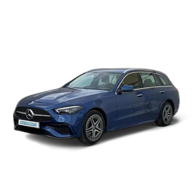 Renting Mercedes-Benz C 300 e Estate Azul