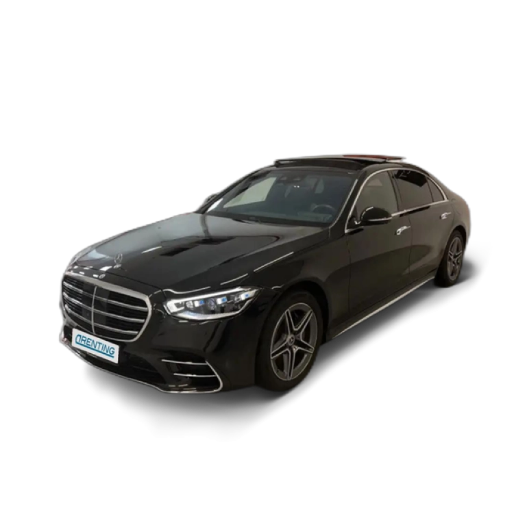 Renting Mercedes-Benz S 580 e Largo Negro