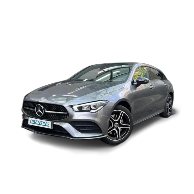 Renting Mercedes-Benz CLA 250 e SB AMG Line (EURO 6d) Gris