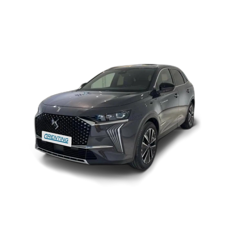 Renting DS Automobiles DS 7 Crossback E-TENSE 225 SAINT EXUPERY ANTOINE DE SAINT EXUPERY Gris