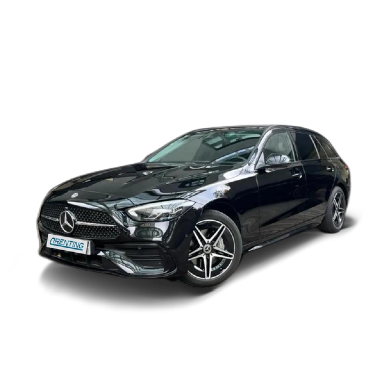 Renting Mercedes-Benz E 300 Estate Estate AMG Line (EURO 6d)(ab 04/23) Negro 1