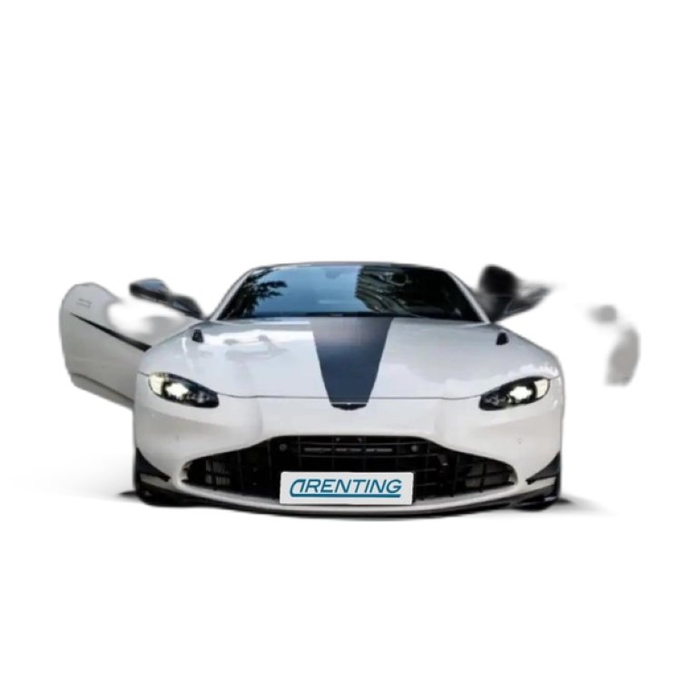 Renting Aston Martin Vantage F1 Edition Blanco