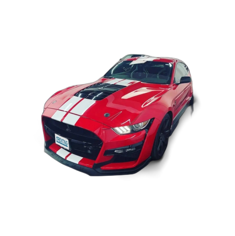Renting Ford Mustang GT500 golden ticket!! Rojo