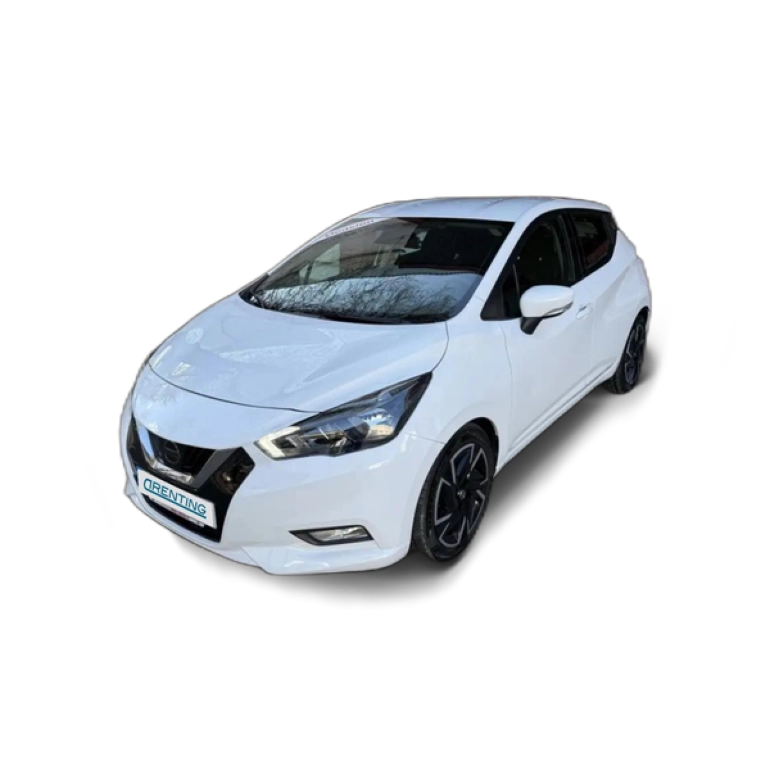 Renting Nissan Micra IG-T N-Desing Black 92 Blanco