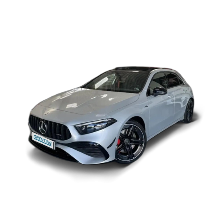 Renting Mercedes-Benz A 35 AMG Line Premium 4Matic 8G-DCT Gris
