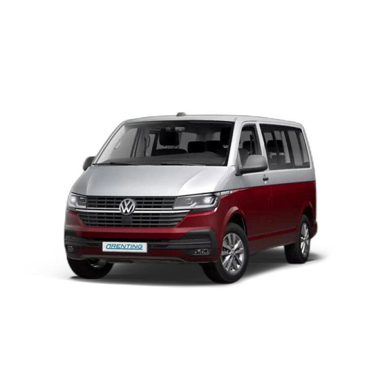 Renting Volkswagen Multivan 2.0TDI SCR BMT Origin DSG7 110kW Plateado