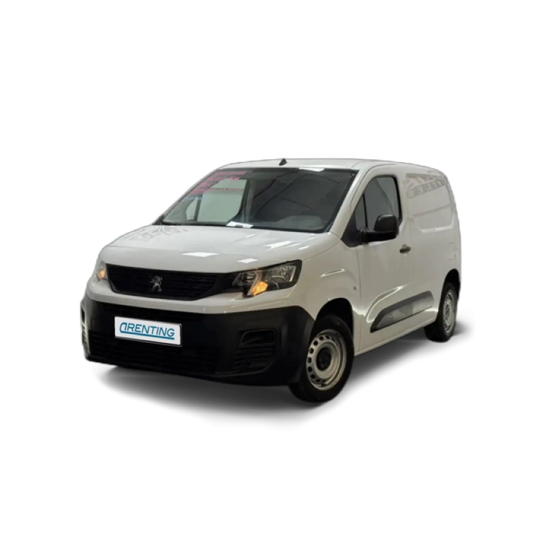 Renting Peugeot Partner 1.5BlueHDI S&amp;S Premium Standard 600kg 100 Blanco