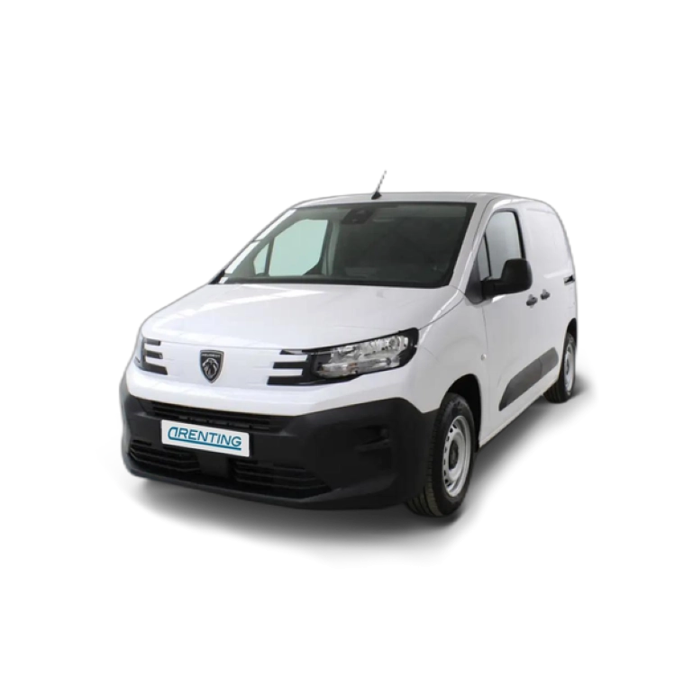 Renting Peugeot Partner Nuevo  Standard 600kg BlueHDi 100 S&amp;S 6 Ve Blanco
