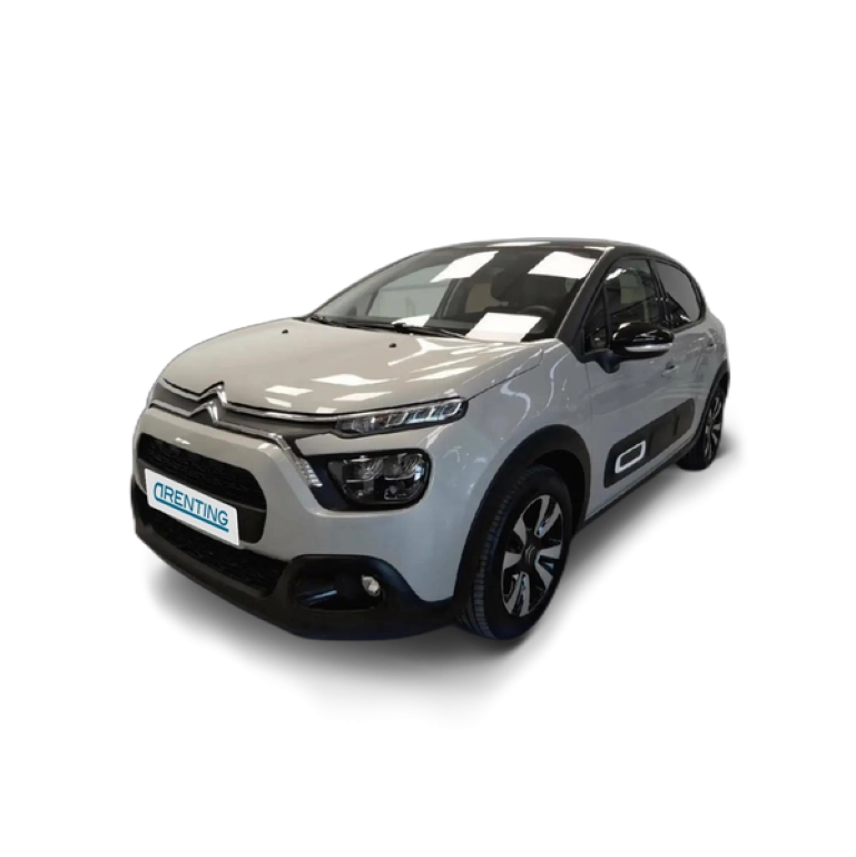 Renting Citroen C3 PureTech 60KW (83CV) Max Beige