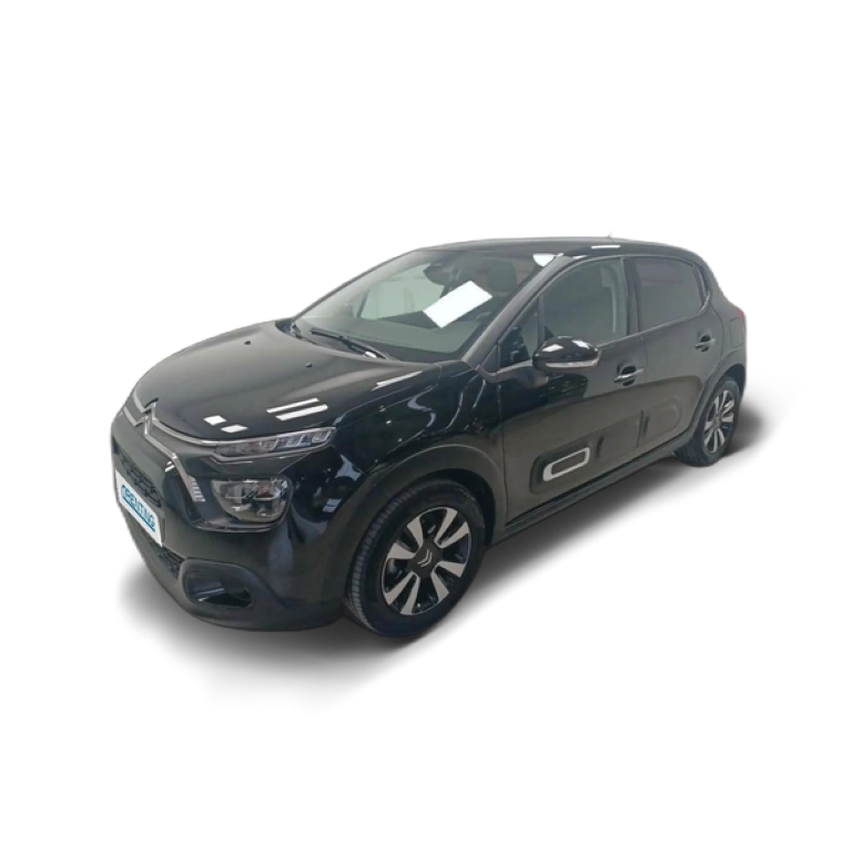 Renting Citroen C3 PureTech 60KW (83CV) Max Negro