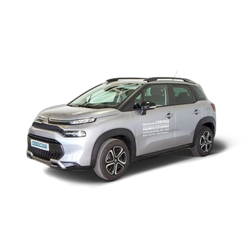 Renting Citroen C3 Aircross Puretech S&amp;S Feel Pack 110 Gris 4
