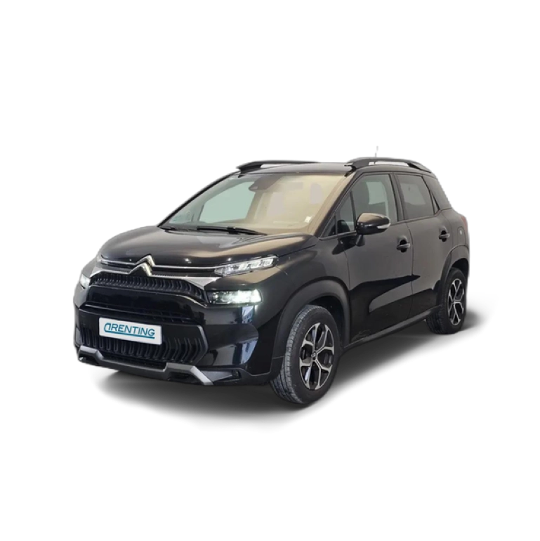Renting Citroen C3 Aircross Puretech S&amp;S Shine 110 Negro