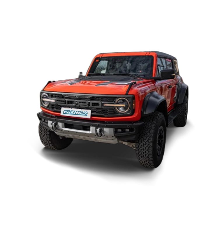 Renting Ford Bronco Raptor EcoBoost® V6 3.0L Naranja