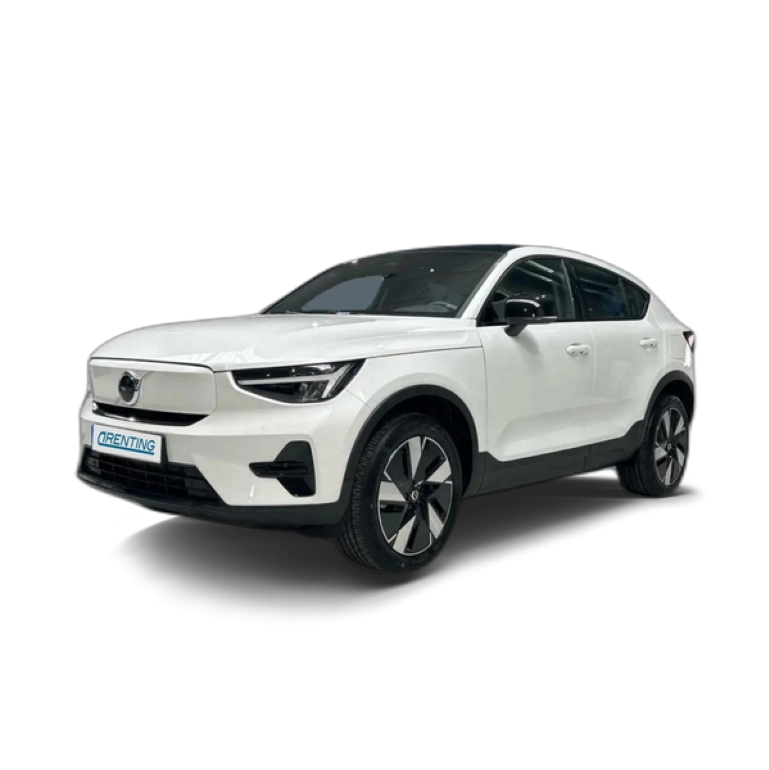 Renting Volvo C40 Recharge Single Extended Range Eléctrico Plus Blanco