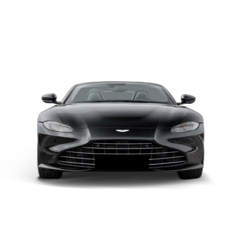 Renting Aston Martin Vantage Roadster Negro