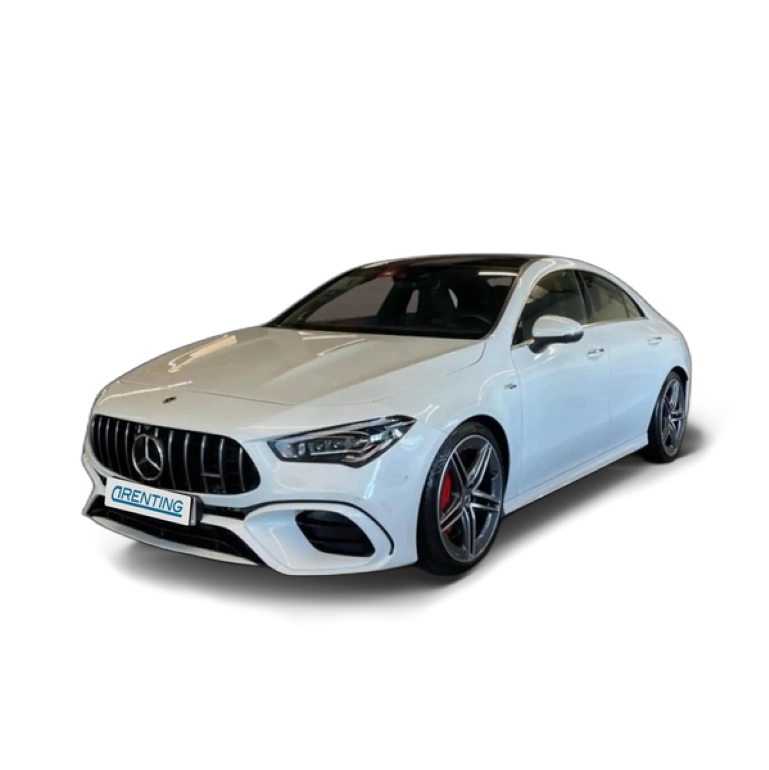 Renting Mercedes-Benz CLA 45 AMG S 4Matic+ 8G-DCT Blanco