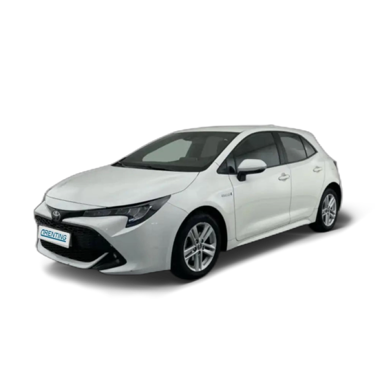 Renting Toyota Corolla Sedán 125H Business Plus Blanco