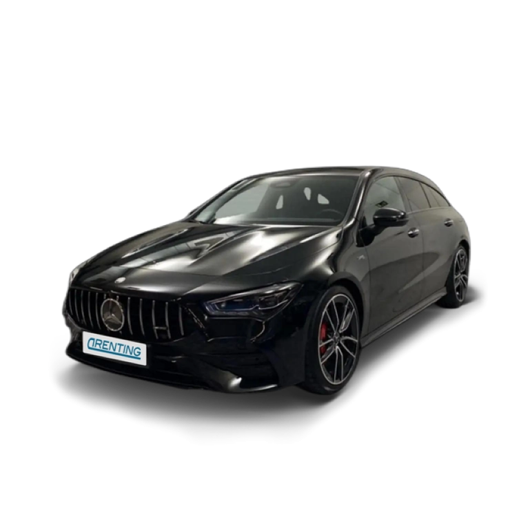 Renting Mercedes-Benz CLA 35 AMG Shooting Brake Speedshift 4Matic+ 8G-DCT Negro