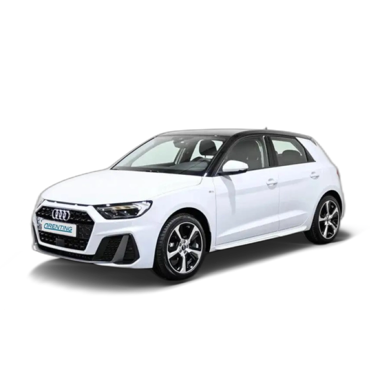 Renting Audi A1 Sportback 30 TFSI Adrenalin S tronic Blanco 4