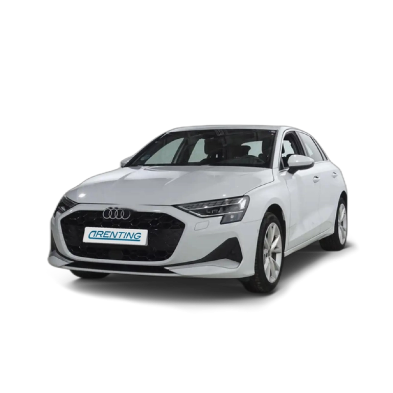 Renting Audi A3 Sportback 30 TFSI Advanced S tronic Blanco 3