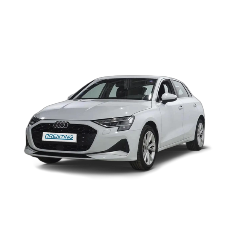 Renting Audi A3 Sportback 30 TFSI Advanced S tronic Blanco 1 1
