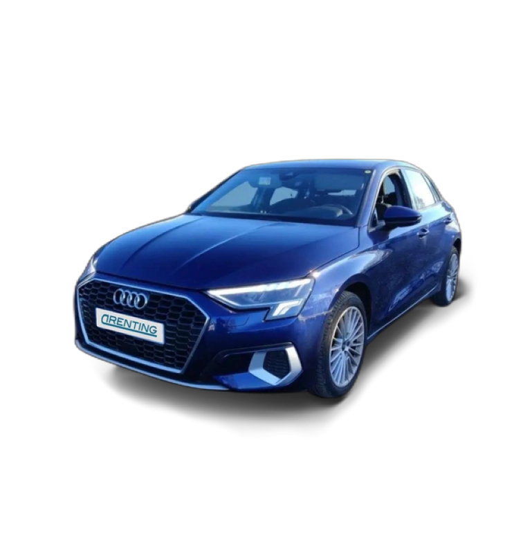 Renting Audi A3 Sportback 30TDI Advanced Azul 3