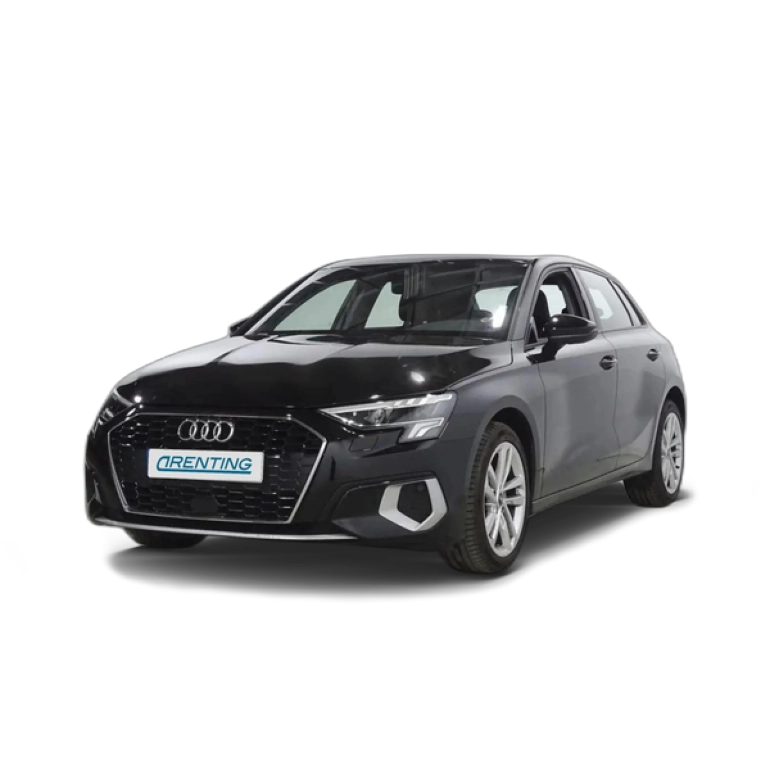 Renting Audi A3 Sportback 30TDI Advanced Negro 2
