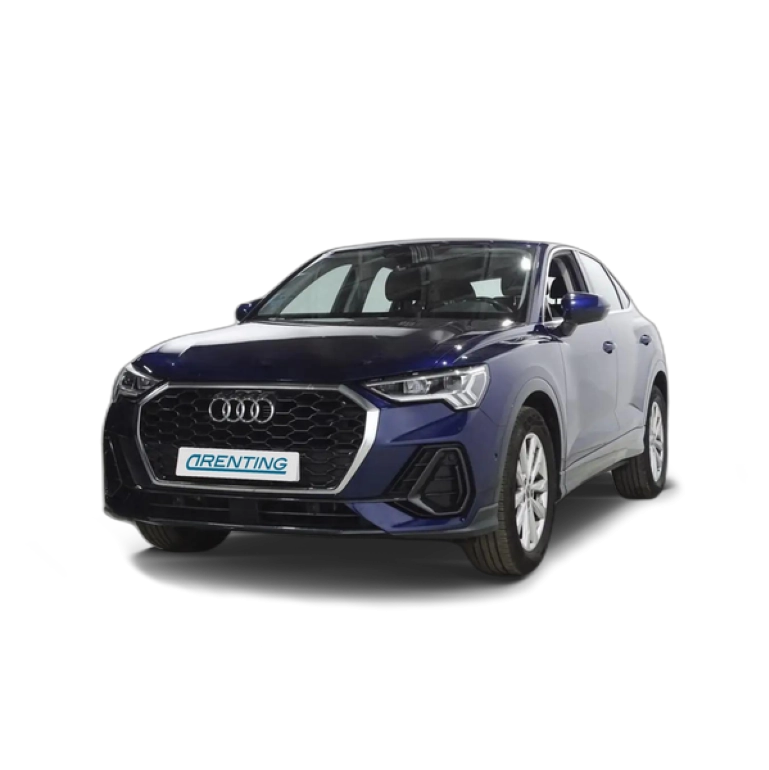Renting Audi Q3 Sportback 35 TDI Advanced S tronic Azul