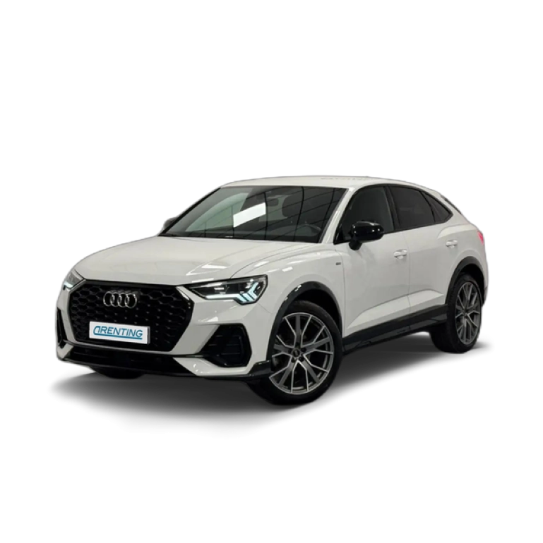 Renting Audi Q3 SPORTBACK BLACK LINE Blanco