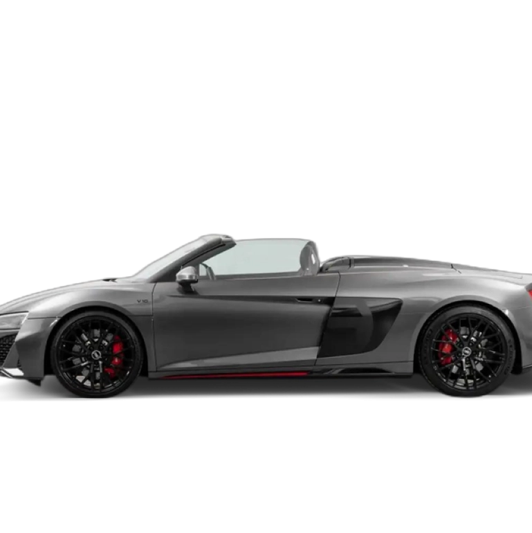Renting Audi R8 Spyder V10 FSI RWD S tronic 397kW Gris