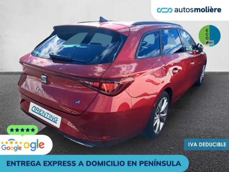Renting SEAT Leon ST 1.5 eTSI S&amp;S FR DSG-7 150 Rojo