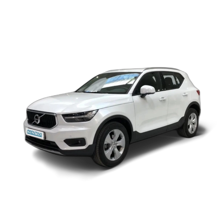 Renting Volvo XC40 T2 Momentum Pro Aut. Blanco